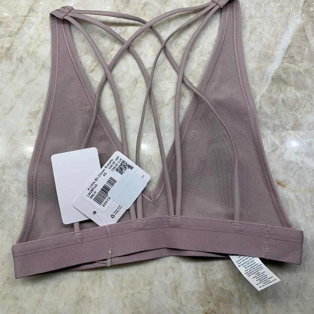 Lululemon A Little Bit Closer Bralette A/B Cup